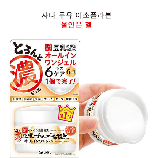 SANA 사나 두유 이소플라본 올인온 젤 100g / 수분젤